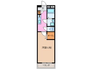 高茶屋駅 徒歩12分 3階の物件間取画像